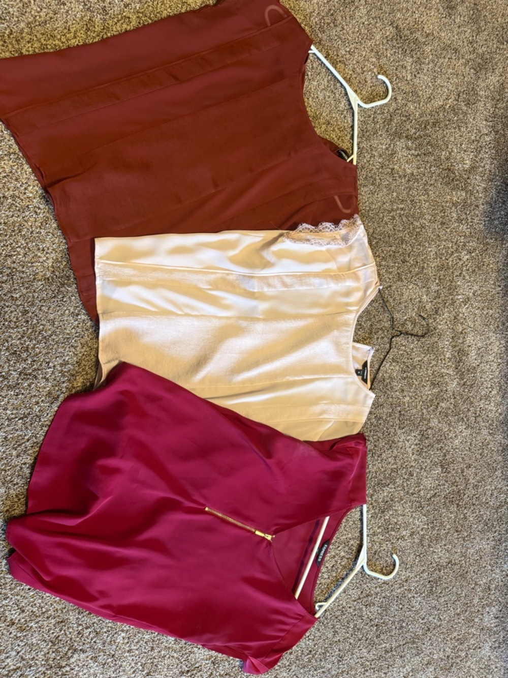 Express short sleeve blouses
